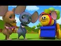 ボブ・トレイン| スリー・ブラインド・マウス| 童謡 | マウス韻 | 日本の子供の歌 | Three Blind Mice | Rhymes for Kids | Bob the Train