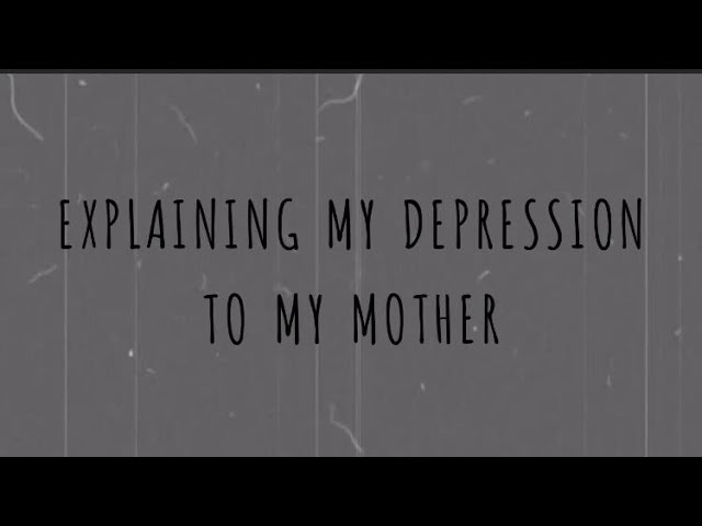 Explaining my depression to my mother // By Sabrina Benaim // Audio // Spoken Poetry class=