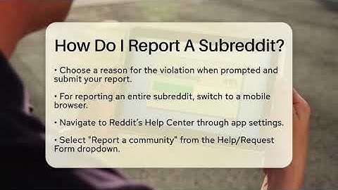 How Do I Report A Subreddit? - Be App Savvy