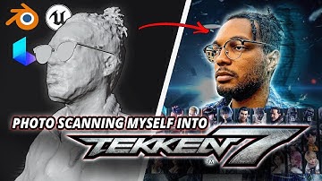 Photo Scanning Myself Into Tekken 7!