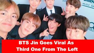 BTS Jin Goes Viral As Third One From The Left