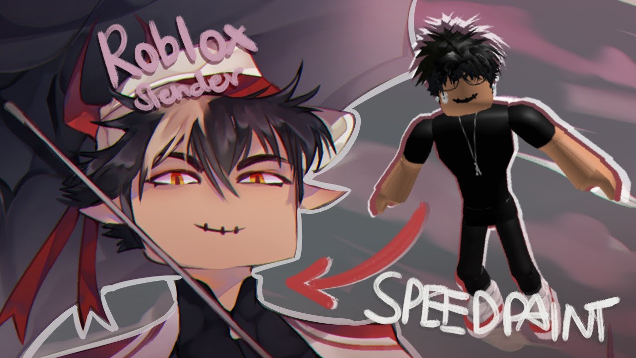 Drawing Roblox Characters ROBLOX SLENDER SPEEDPAINT YouTube Maxresdefault 