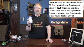Centrum Silver Multivitamin for Men 50 Plus, Multimineral Supplement, Supports Memory & Cognition
