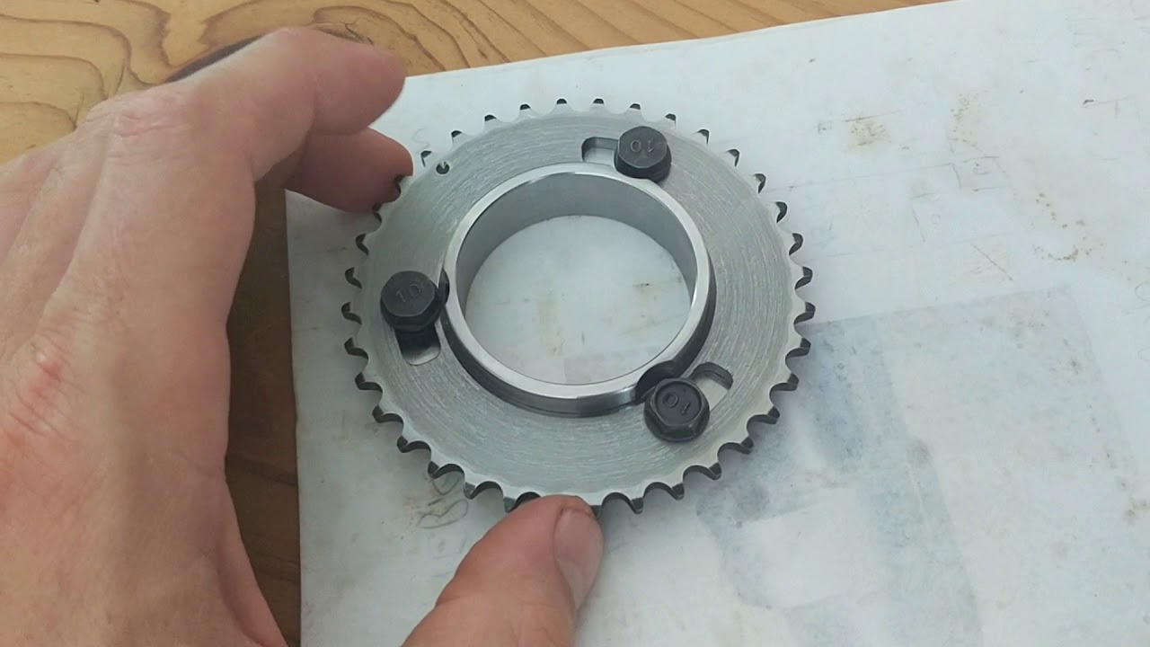 Yamaha XS650 adjustable cam sprocket carrier/boss YouTube