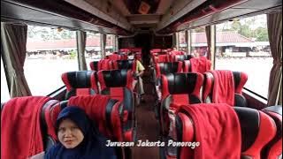 Bus sindoro satriamas terbaru jalur jakarta ponorogo