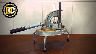 Antique Oxidized Potato Slicer - Restoration | Workshop DC