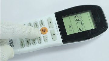 Voltas AC Remote Control Operation