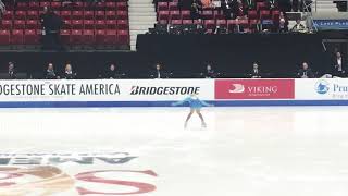 Serafima SAKHANOVICH SP “And The Waltz Goes On” 2017 Bridgestone Skate America (Fan Cam)
