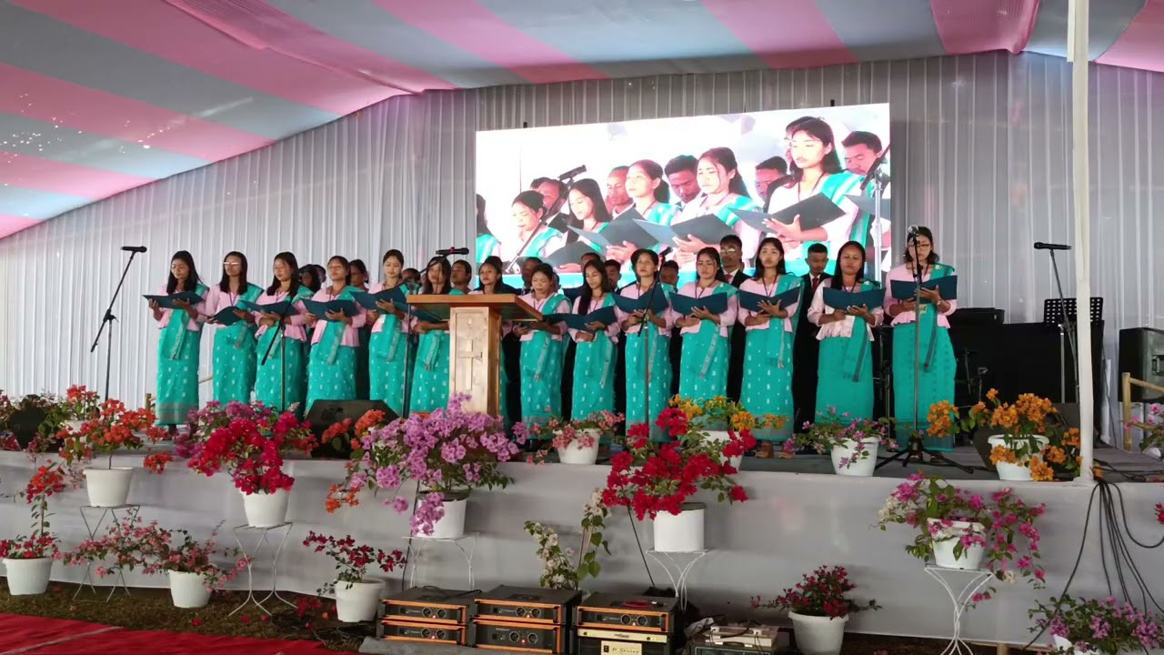 CK Sobha biap Bakenang. Peldaldoba Baptist Church choir.