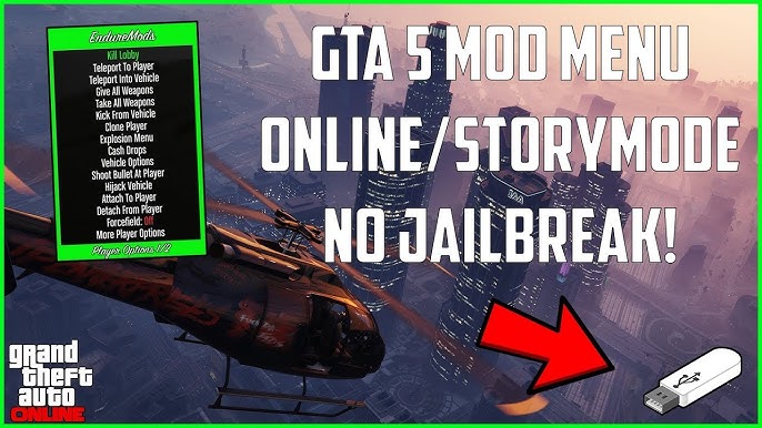 HOW TO INSTALL GTA 5 MOD MENU WITH USB (PS4, Xbox One, PS3, Xbox