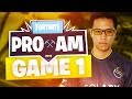 Kinstaar top 2 en solo   fortnite e3 proam tournament  warm up 1