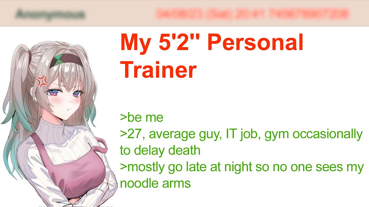 Мой персональный тренер ростом 1,5 метра | Истории 4Chan Greentext