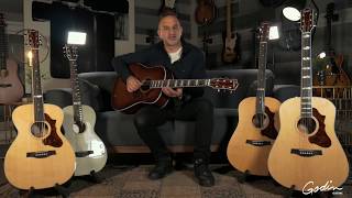 Godin Metropolis LTD HG EQ Acoustic-Electric Guitar Natural