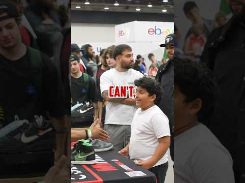 Who Won This $80 Deal For Nike Dunks At Sneaker Con! #funny #ytshorts #trending #comedy #fy #yt