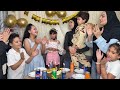 عملنا عيد ميلاد سيليا في حضور ضياء عشان كان وحشها اوووي