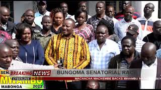 It Is Now Clear That Mheshimiwa Mwambu Mabonga Is Our Next Senator....