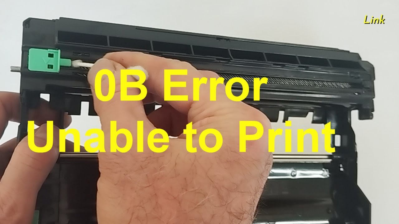 Принтеры Brother: сообщение об ошибке «Печать невозможна 0B»
