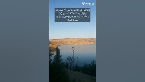 وَأَلْقَى فِي الْأَرْضِ رَوَاسِيَ أَنْ تَمِيدَ بِكُمْ تلاوة من سورة النحل بصوت الشيخ فارس عباد🌺🥀