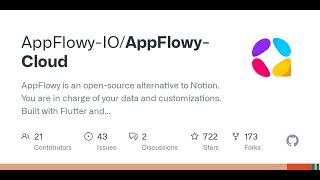 GitHub - AppFlowy-IO/AppFlowy-Cloud: AppFlowy is an open-source alternative to Notion. You are in...