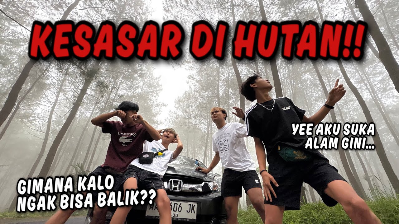 TERSESAT DI TENGAH HUTAN !! Gara Gara Faisal Salah Baca Maps.