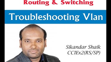 Troubleshooting Vlan - Video By Sikandar Shaik || Dual CCIE (RS/SP) # 35012
