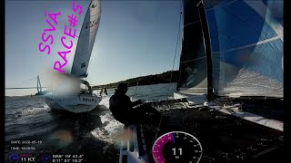 Race 5, A Capsized CB66 and a new engine