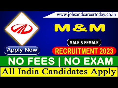 M&M JOB 2023 Graduate Apprentice Trainee Recruitment 2023 Apply Online