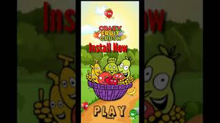 My New launched game Crazy Fruit Crush | #shorts screenshot 2
