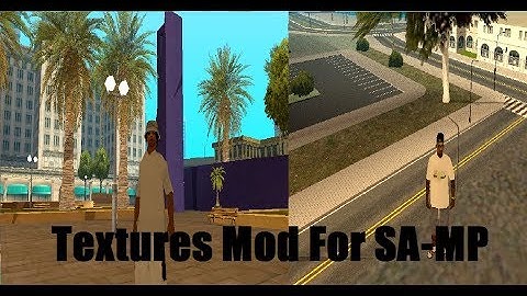 [SAMP] NEW Roads & Trees Textures MOD For GTA San Andreas