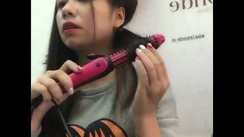 cách sử dụng Lược điện 3 trong 1 Shinon SH8097