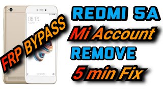 Redmi 5a Mi Account Remove Miracle Thunder Crack 282