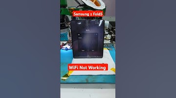 Samsung Z  Fold5 WiFi Not Working Solution 😱