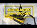 Compact Snow Groomer SNO-BLASTER (TM) by snowgroomers.net