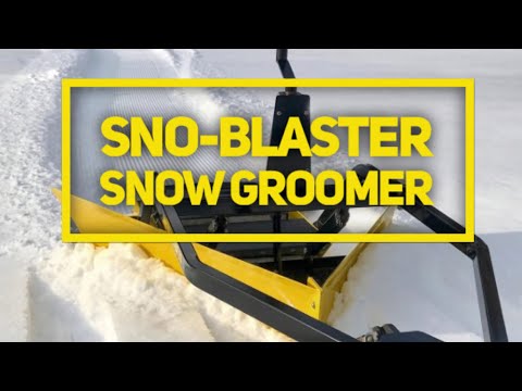 Thumbnail for Compact Snow Groomer SNO-BLASTER (TM) by snowgroomers.net