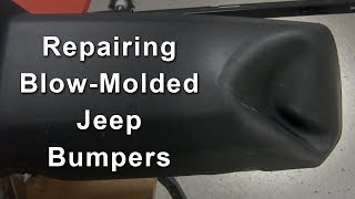 Repairing Blow-Molded Jeep Bumpers