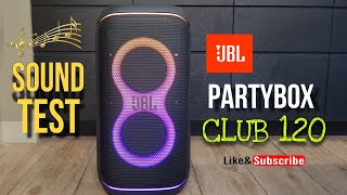 The JBL Partybox Club 120 - unboxing & full speaker test💥🔥