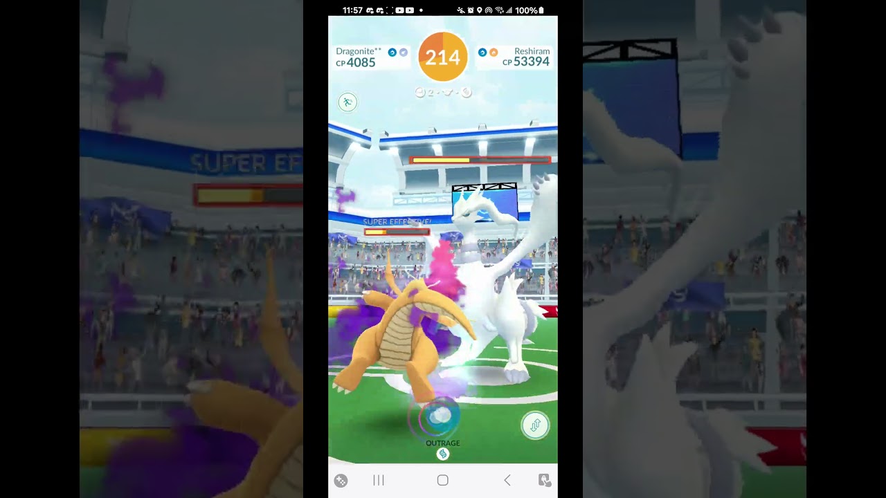 Shockingly fast takedown of Reshiram! 