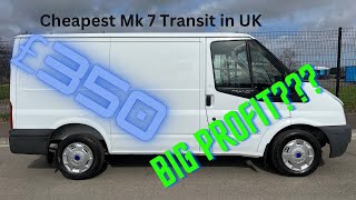 Cheapest Mk7 Ford Transit in the UK