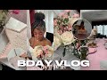 Grwm for my 15th birt.ay  vlog  nails cake hair party  more