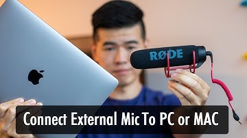 Connect your External Mic to Both Your PC or Mac - Easy Hack (Rode VideoMic GO Example)