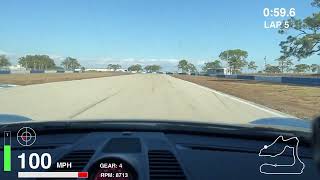 PCA HPDE at Sebring 03Feb2022