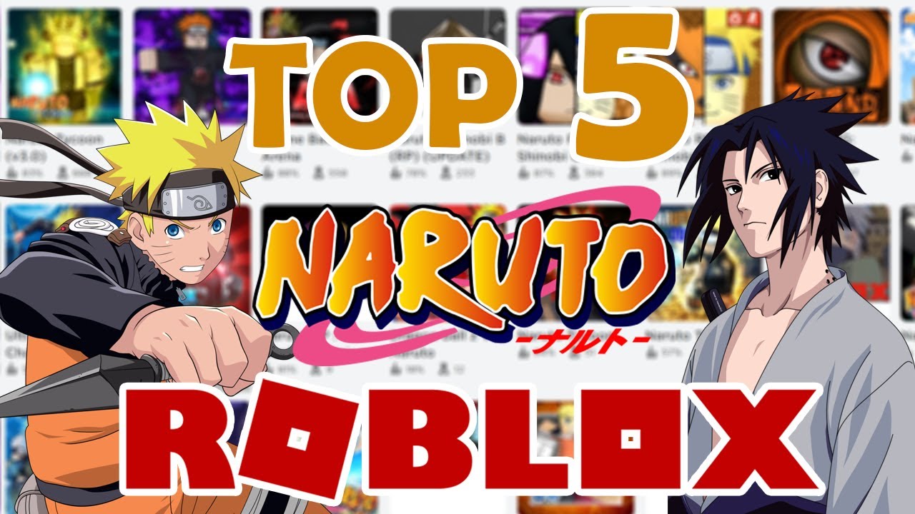 Los Mejores Juegos De Naruto En Roblox Top 5 Youtube - los mejores juegos de roblox para niu00f1as