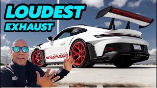 Best Sounding Exhaust For The New Porsche GT3 RS!