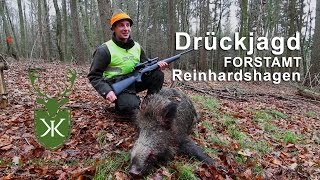 Drückjagd im Forstamt Reinhardshagen K&K Premium Jagd