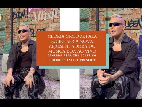 Gloria Groove é a nova apresentadora do Música Boa ao Vivo