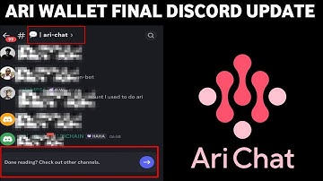 ARICHAIN DISCORD REGISTRATION - ARI WALLET NEW UPDATE 