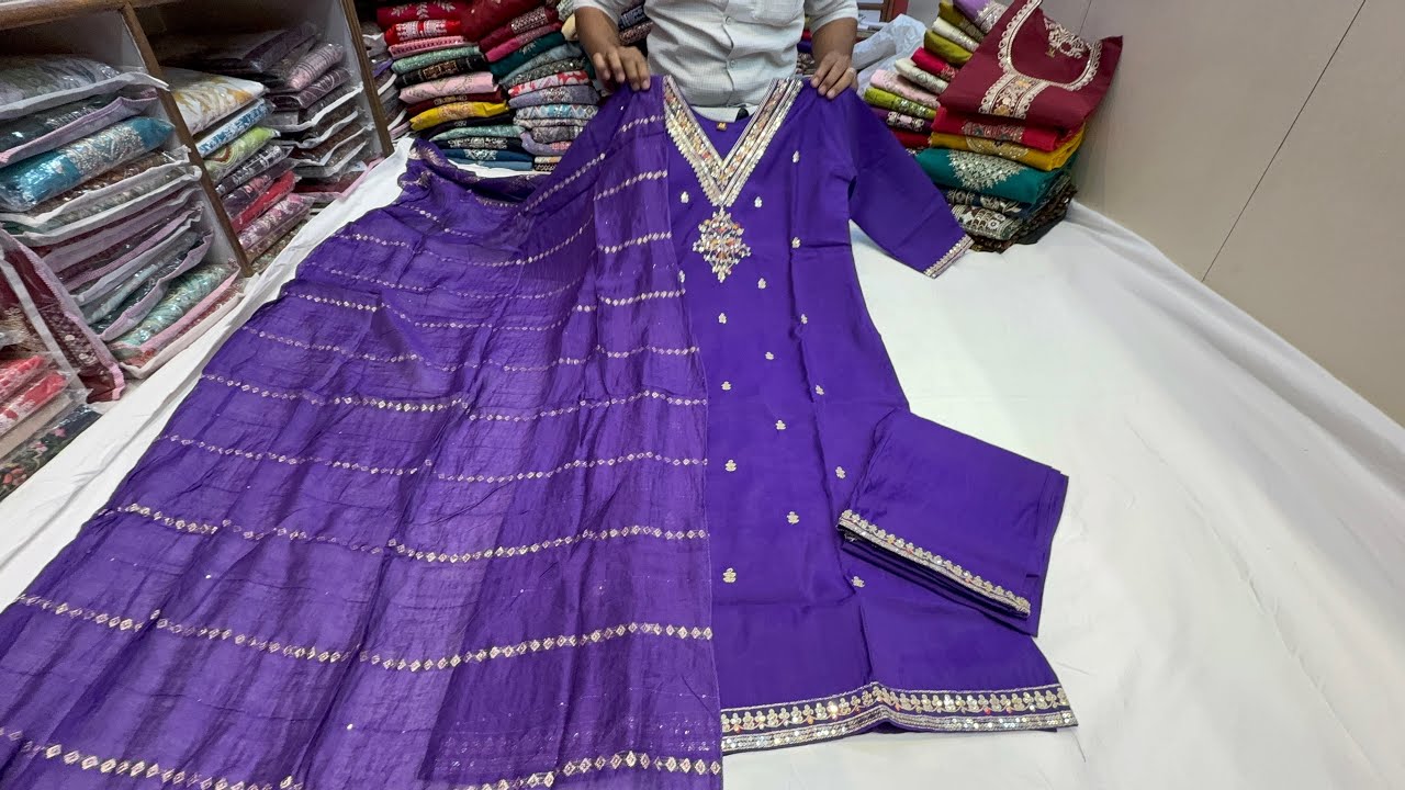 CLEARANCE SALE🥳Chickpet Wholesale Party wear Kurti sets @ JUST 599/-🚨Single piece courier avail.