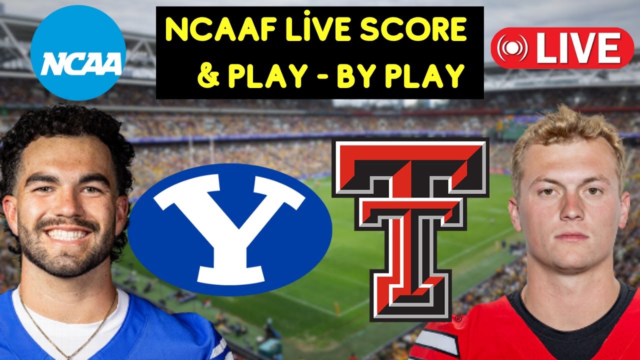 🔴 BYU Cougars vs Texas Tech Red Raiders | NCAAF College Football | Live Score Update 8 Nov