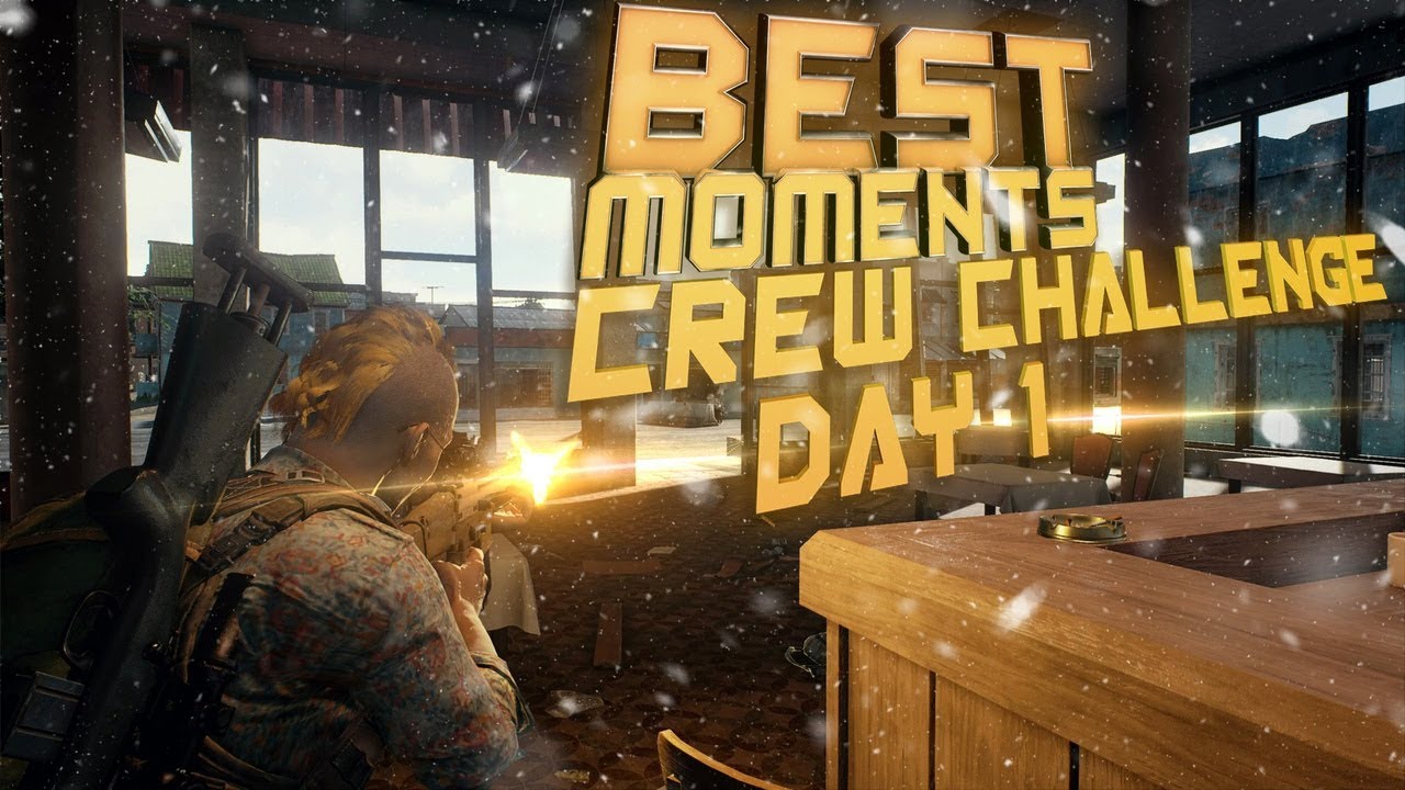 ⚪️BEST MOMENTS CREW CHALLENGE DAY 1 | PUBG MOBILE