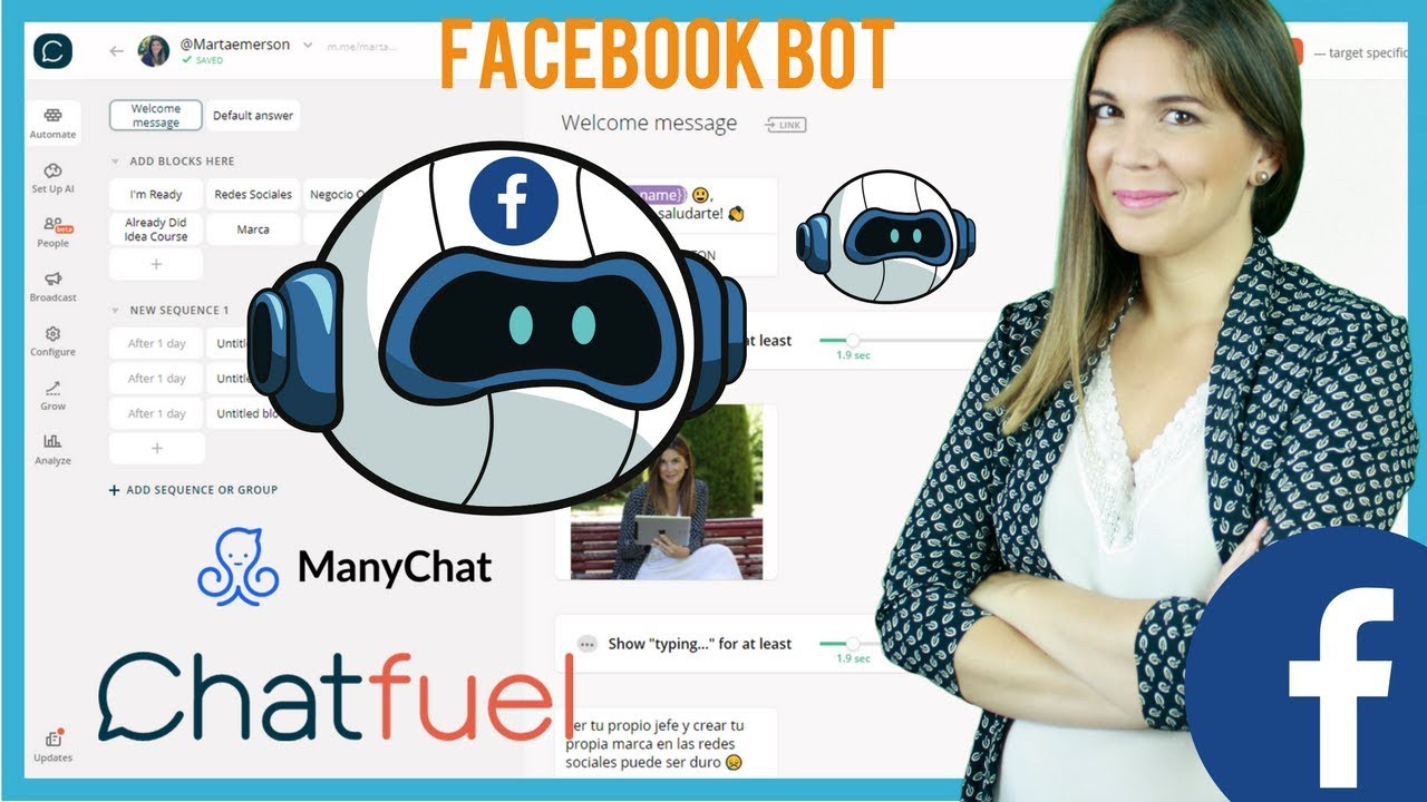 🤖 Cómo crear el BOT para Facebook Messenger | Tutorial